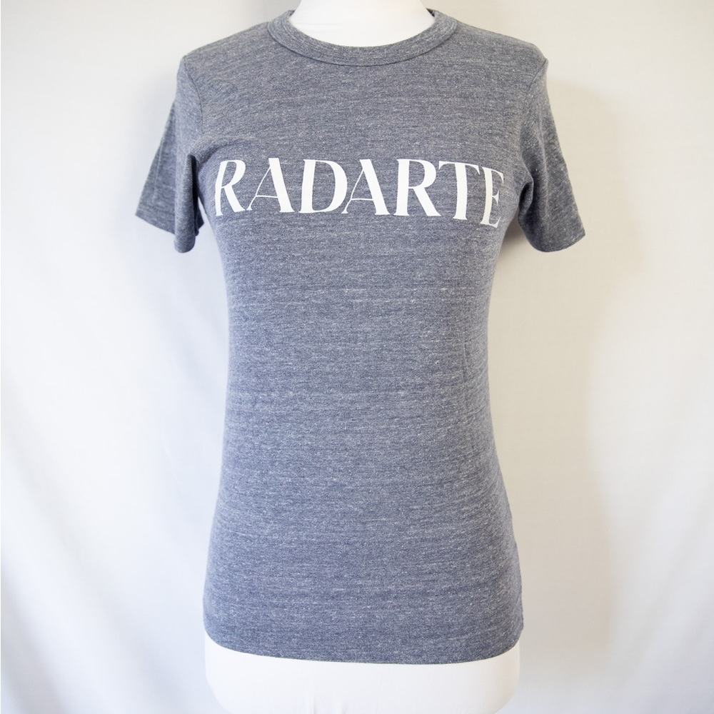 Rodarte “Radarte” blue grey t shirt